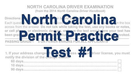 is the nc permit test hard|north carolina dmv permit test.